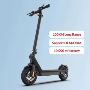 ZX Electric Scooter Battery Life 100KM High-power Folding Adult 10 Inch 2 Wheels 40km/h Aluminum Alloy 36V/15.6Ah
