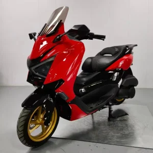 motos a gasolina verificada 150CC Red Brushless Motor Gasoline Motorcycle Air cooled Max Speed 85km/h Disc Brake Gas Scooter