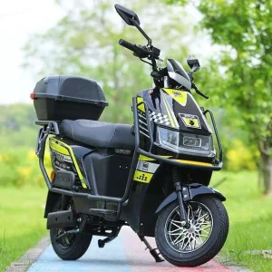 with Seat Lock 72V/32Ah Lithium or Lead Acid Battery Long-Range 2-Wheel Electric Scooter Motorcycles for Adult